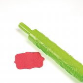 MERDANE PLASTİK YEŞİL FİYONK DESENLİ - 1