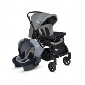 4 Baby Olympus Travel Sistem Bebek Arabası Gri - 1