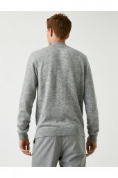 Yarım Balıkçı Yaka Basic Kazak - 4