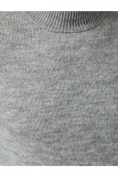 Yarım Balıkçı Yaka Basic Kazak - 6