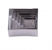 VOLOVAN  METAL SET 6 LI DÜZ KARE - 1