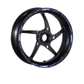 Mondial Drift L Uyumlu Mavi 1 Set Jant Şeridi thumbnail 2