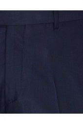 Rahat Kalıp Siyah Erkek Kumaş Pantolon - 4
