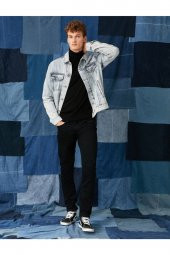 Slim Fit Kot Pantolon - Brad Jean - 8