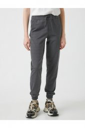 Beli Lastikli Jogger Eşofman Altı - 3