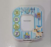 MAGNET ÇERCEVE BABY MAVİ 15 Lİ - 1