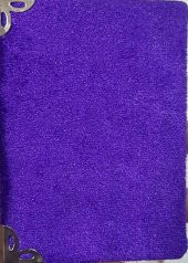 YASİN KADİFE KAPLI MOR 10*8 CM - 1