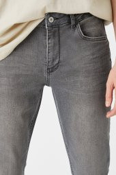 Erkek Gri Pantolon 1YAM43017LD - 5