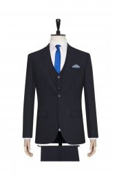 Yelekli Slim Fit Takım Elbise - 2