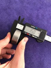 Plansee Alüminyum Alaşımlı Hammadde Kütle 40x15mm - Alüminyum Biyet thumbnail 3