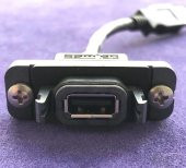 SAMTEC RPCU-G-00.12-AMS-AM AccliMate IP68 USB Erkek Dişi Kablo thumbnail 2