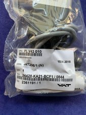 VAT 24428-KA21-BCF1 Pnömatik Vacuum Angle Valve DN 25 - Havalı Açılı Valf - 3