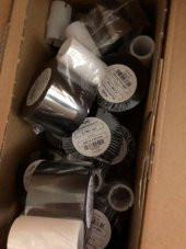 Kurz K 708 / Out Siyah Wax Ribon 600m x 55mm - Termal Baskı Kağıdı Wax Ribbon - 4