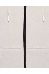 Üç Iplik Fermuarlı Kapüşonlu Yeşil Erkek Sweatshirt thumbnail 4