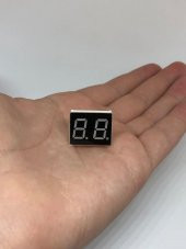 2 Karakter 7 Segment Led Display Kırmızı - 9 Pin Nümerik Gösterge - 2