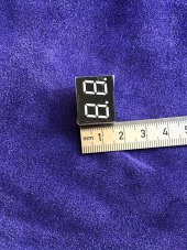 2 Karakter 7 Segment Led Display Kırmızı - 9 Pin Nümerik Gösterge - 4