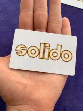 SOLIDO İbareli 10 lu Anahtar Kartı - 5