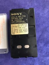 Sony NP-77H 6V 2400mAh Batarya - Sony Video Kamera Bataryası - 3