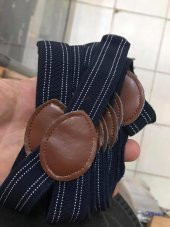 Düğmeli Tarz Derili Pantolon Askı 10 Adet - Çocuk Yetişkin Pantolon Askı - 12