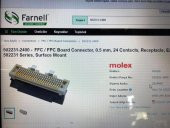 502231-2400 FFC/FPC Konnektör 10 Adet thumbnail 4