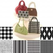 DOKU ŞABLONLARI 6 ADET- ÇANTA - 1