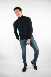 BLUES MODA Erkek Boğazlı Kazak - 3