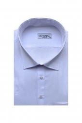 Battal Beden Armürlü Siyah Erkek Gömlek thumbnail 3