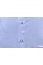 Battal Beden Armürlü Siyah Erkek Gömlek thumbnail 4