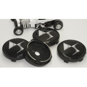 Citroen DS Logo Jant Göbeği Kapak Seti 60mm - 5