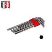 İzeltaş 12 li Allen Anahtar Takım Altı Köşe Uzun Boy mm4903003112 - 1
