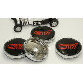 Subaru STi Jant Göbeği Kapak Seti 60mm - 5