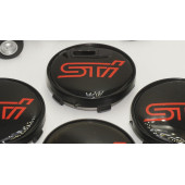 Subaru STi Jant Göbeği Kapak Seti 60mm - 3