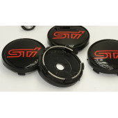 Subaru STi Jant Göbeği Kapak Seti 60mm - 5