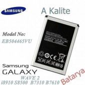 Samsung i8910 Batarya Eb504465Vu Uyumlu S8500 B7310 B7610 Uyumlu Yedek Batarya - 1
