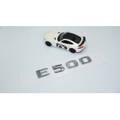 DK Tuning E500 Bagaj Krom ABS 3M 3D Yazı Logo Benz İle Uyumlu - 2