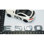 DK Tuning E500 Bagaj Krom ABS 3M 3D Yazı Logo Benz İle Uyumlu - 4