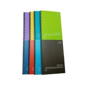 Gıpta Fresco A4 72 Yaprak Kareli Spiralli Plastik Kapaklı Defter (12 Adet) - 1