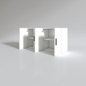 Kenzlife hazır mutfak merta byz 060*120*22 mutfak banyo dolabı kapaklı raflı - 2