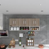 Kenzlife hazır mutfak vice crd 060*180*22 mutfak banyo dolabı kapaklı raflı thumbnail 4