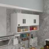 Kenzlife hazır mutfak vesper byz 060*120*22 mutfak banyo dolabı kapaklı raflı - 1