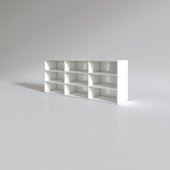 Kenzlife hazır mutfak orela byz 060*150*22 mutfak banyo dolabı kapaksız raflı thumbnail 2