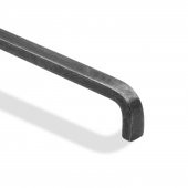 Çekmece Dolap Kapak Kulpu Kulbu 224 mm Antik Gümüş Metal Kulp thumbnail 4