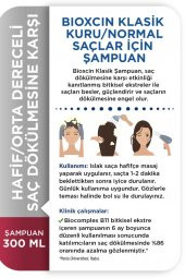 Bioxcin Klasik Kuru Ve Normal Saçlar Için Şampuan 300 ml - 5