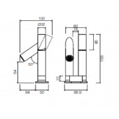 Creavit ST1500 Straw Lavabo Armatürü - 2