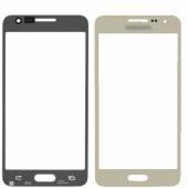Kadrioğlu Galaxy A300 A3 Ocalı Dokunmatik Ön Cam Lens Gold - 1