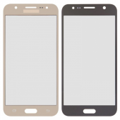 Kadrioğlu Galaxy J500 J5 Ocalı Dokunmatik Ön Cam Lens Gold - 1