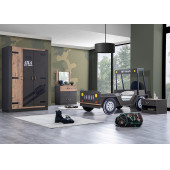 Setay Offroad Lux Çocuk Odası Takımı - Dolap, Karyola, Komodin, Şifonyer - 1
