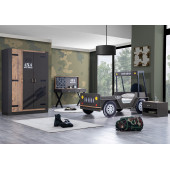 Setay Offroad Lux Çocuk Odası Takımı - Dolap, Karyola, Komodin, Çalışma Masası - 1
