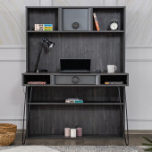 Setay Genç Odası, Black Genç Odası Takımı - Dolap, Karyola, Komodin, Şifonyer, Çalışma Masası, Kitaplık - 8