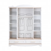 Setay Zirve Genç Odası - 4 Kapaklı Dolap - 3